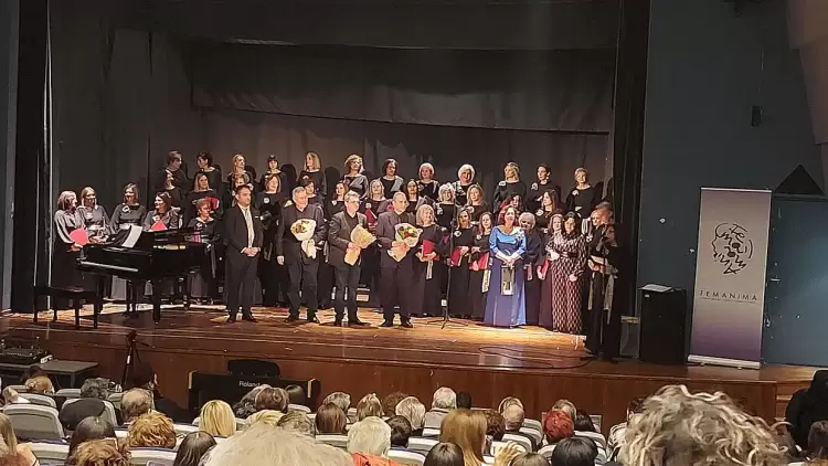 Η Μικτή Χορωδία του Δημοτικού Ωδείου Κατερίνης στο 1ο Φεστιβάλ Χορωδιών του Συλλόγου Γυναικών Τυρνάβου “femanima”