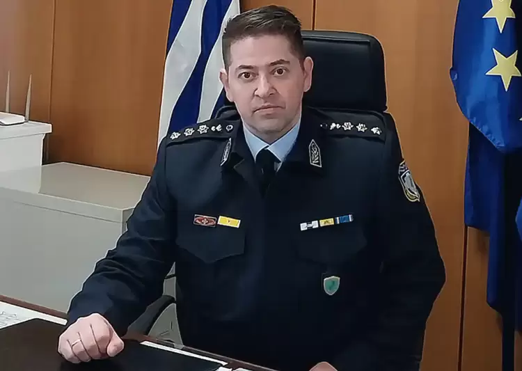 Νέος Υποδιευθυντής στην Αστυνομική Διεύθυνση Πιερίας ο Δημόκριτος Δεμερτζίδης