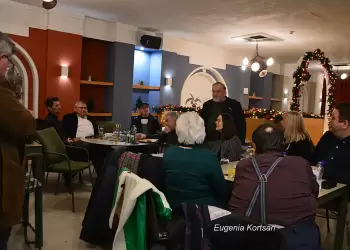 Προπαραμονή Πρωτοχρονιάς με την Ένωση Συγγραφέων Πιερίας στην ΕΚΑΒΗ