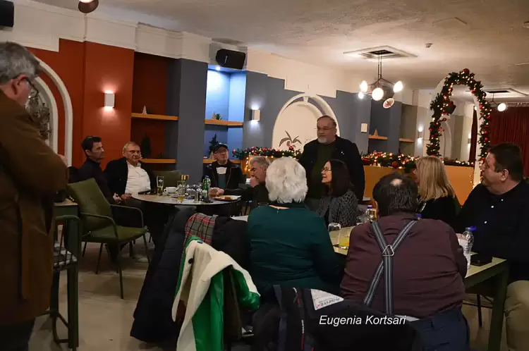 Προπαραμονή Πρωτοχρονιάς με την Ένωση Συγγραφέων Πιερίας στην ΕΚΑΒΗ