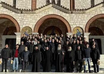 Προσκύνημα Φοιτητών–Στελεχών της Ιεράς Μητροπόλεως  Κίτρους στη Σουρωτή και τη Ν. Μηχανιώνα