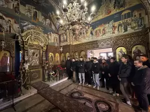 Προσκύνημα Φοιτητών–Στελεχών της Ιεράς Μητροπόλεως  Κίτρους στη Σουρωτή και τη Ν. Μηχανιώνα