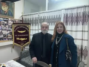 Η πρωτοχρονιάτικη πίτα του συλλόγου Κρητών Ν.Πιερίας οι Σταυραετοί