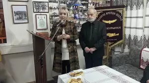 Η πρωτοχρονιάτικη πίτα του συλλόγου Κρητών Ν.Πιερίας οι Σταυραετοί