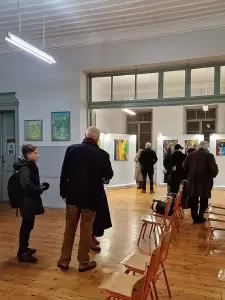 Σύλλογος Εικαστικών Καλλιτεχνών Πιερίας: Ατομική Έκθεση Ζωγραφικής του Dieter Vorkoetter