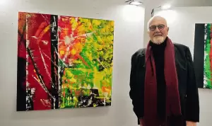 Σύλλογος Εικαστικών Καλλιτεχνών Πιερίας: Ατομική Έκθεση Ζωγραφικής του Dieter Vorkoetter