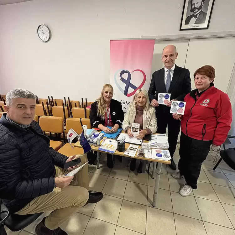 Ο Σύλλογος Καρκινοπαθών Πιερίας συμμετείχε στην εθελοντική αιμοδοσία που διοργάνωσε ο Βουλευτής Πιερίας κ. Φώντας Μπαραλιάκος