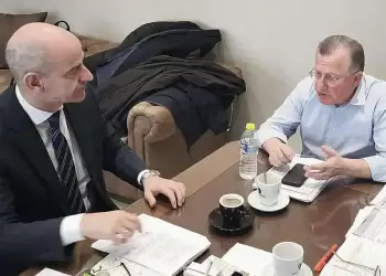 Συνάντηση Φώντα Μπαραλιάκου με τον Δήμαρχο Κατερίνης Ι. Ντούμο Συνάντηση Φώντα Μπαραλιάκου με τον Δήμαρχο Κατερίνης Ι. Ντούμο