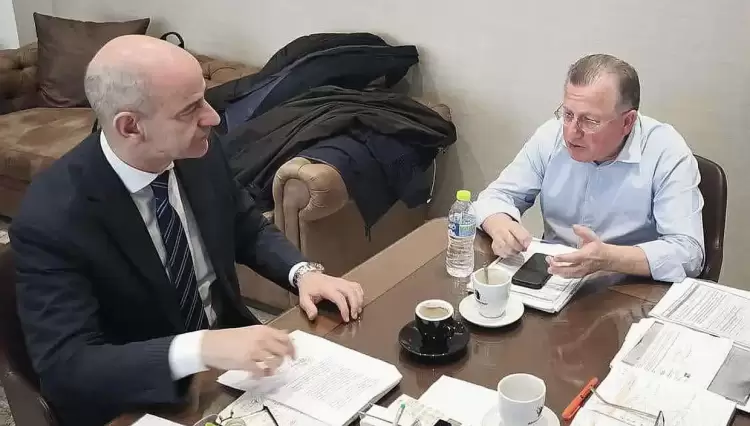 Συνάντηση Φώντα Μπαραλιάκου με τον Δήμαρχο Κατερίνης Ι. Ντούμο