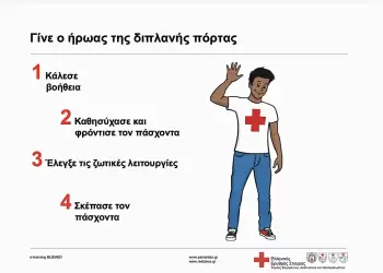 O Ελληνικός Ερυθρός Σταυρός υλοποιεί μαθήματα Πρώτων Βοηθειών εξ αποστάσεως (e Learning)