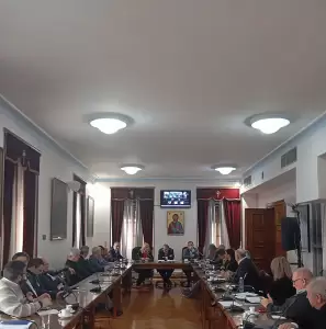 Άννα Μάνη: Στα εγκαίνια του προσομοιωτή των κλαρκ στο Εμπορικό και Βιοτεχνικό Επιμελητήριο Πειραιά