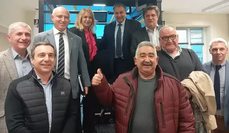 Άννα Μάνη: Στα εγκαίνια του προσομοιωτή των κλαρκ στο Εμπορικό και Βιοτεχνικό Επιμελητήριο Πειραιά