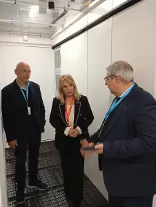 Άννα Μάνη: Στο Κέντρο Δεδομένων της Digital Realty στο Κορωπί Άννα Μάνη: Στο Κέντρο Δεδομένων της Digital Realty στο Κορωπί