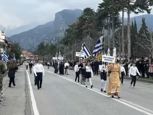 Διήμερος εορτασμός της 147ης επετείου της Επανάστασης του Ολύμπου του 1878 στο Λιτόχωρο, το Σαββατοκύριακο 22 23 Φεβρουαρίου