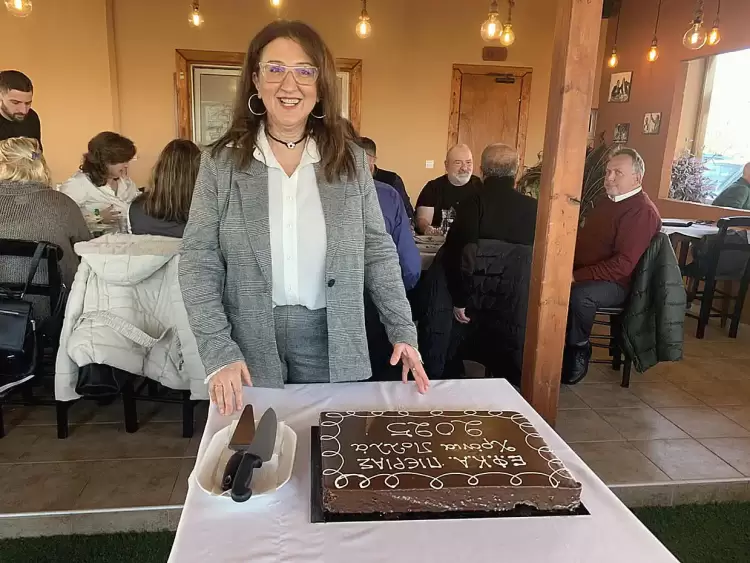 Έκοψε την πίτα του ο ΕΦΚΑ Πιερίας στην Γανόχωρα Έκοψε την πίτα του ο ΕΦΚΑ Πιερίας στην Γανόχωρα