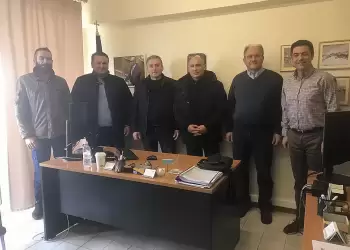 Ενημερωτική Επίσκεψη Εκπροσώπων των Κτηνοτρόφων Ν. Πιερίας στον Βουλευτή ΝΙΚΗΣ Πιερίας κ. Δελβερούδη Κομνηνό