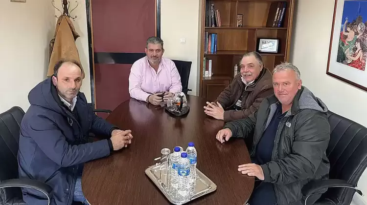 Επιμελητήριο Πιερίας: Συνάντηση του Προέδρου του Επιμελητηρίου Πιερίας με τον Αγροτικό Συνεταιρισμό ΠΕΣΚΟ Καρίτσας