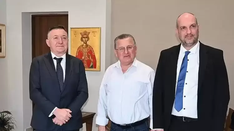 Επίσκεψη του Γενικού Προξένου της Βουλγαρίας στον Δήμαρχο Κατερίνης