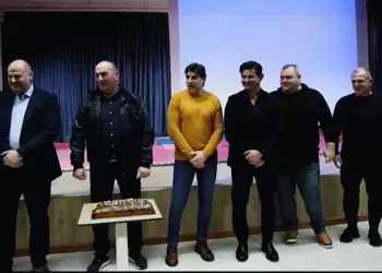 Κοπή πίτας των Ολυμπίων Κατερίνης