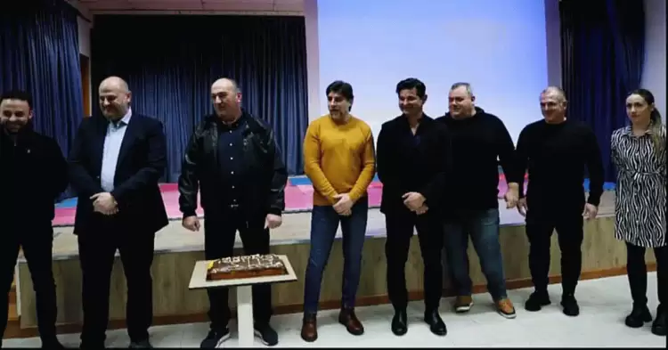 Κοπή πίτας των Ολυμπίων Κατερίνης (εικόνες) Κοπή πίτας των Ολυμπίων Κατερίνης