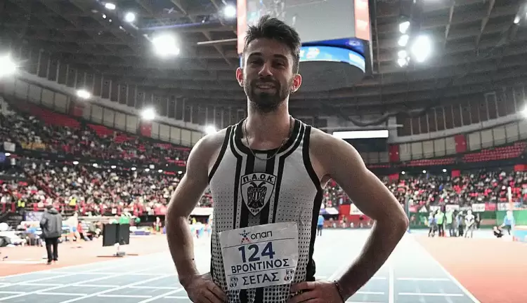 Πανελλήνιο Στίβου, ΣΕΦ: Δεύτερη πανελλήνια νίκη για Βροντινό στα 60μ