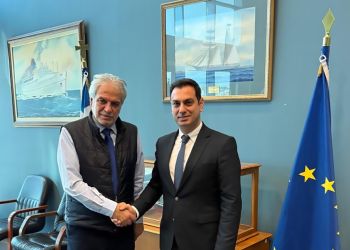 Η Πιερία στο επίκεντρο της συνάντησης του Σπύρου Κουλκουδίνα με τον Υπουργό Ναυτιλίας Η Πιερία στο επίκεντρο της συνάντησης του Σπύρου Κουλκουδίνα με τον Υπουργό Ναυτιλίας