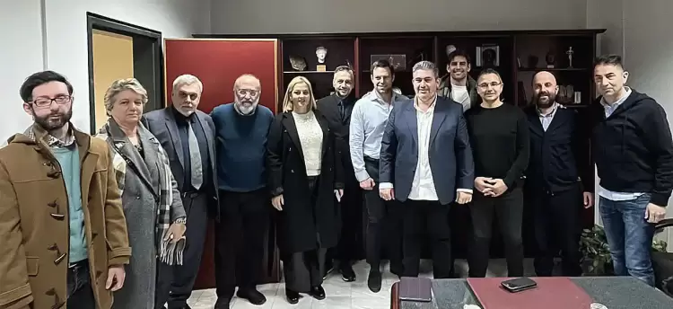 Στο Επιμελητήριο Πιερίας ο Πρόεδρος του Κινήματος Δημοκρατίας, Στέφανος Κασσελάκης