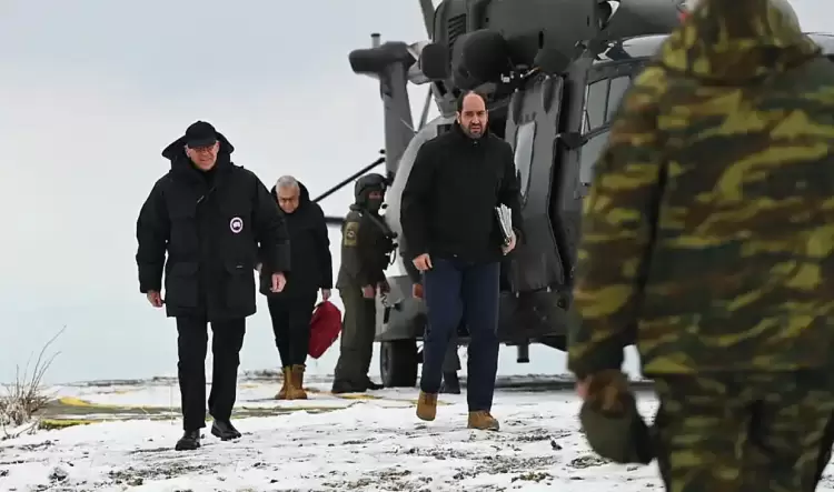 Στον Όλυμπο ο Νίκος Δένδιας - Παρακολούθησε επίδειξη συστημάτων drones Στον Όλυμπο ο Νίκος Δένδιας – Παρακολούθησε επίδειξη συστημάτων Drones