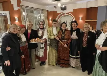 Το Λύκειο Ελληνίδων Κατερίνης διοργάνωσε με επιτυχία την πρώτη εκδήλωση του έτους με αφορμή την κοπή της Βασιλόπιτας