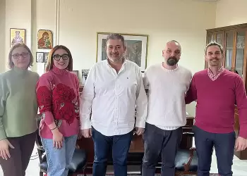 Τον Πρόεδρο του Επιμελητηρίου Πιερίας επισκέφτηκε ο Σύλλογος Ιδιοκτητών Κέντρων Ξένων Γλωσσών