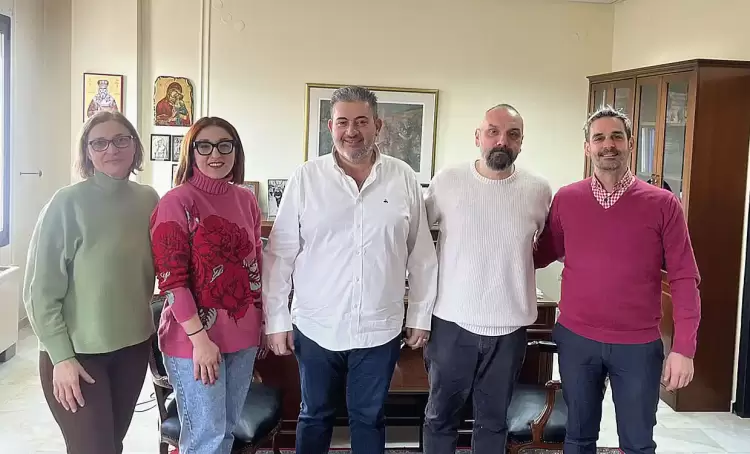 Τον Πρόεδρο του Επιμελητηρίου Πιερίας επισκέφτηκε ο Σύλλογος Ιδιοκτητών Κέντρων Ξένων Γλωσσών Τον Πρόεδρο του Επιμελητηρίου Πιερίας επισκέφτηκε ο Σύλλογος Ιδιοκτητών Κέντρων Ξένων Γλωσσών