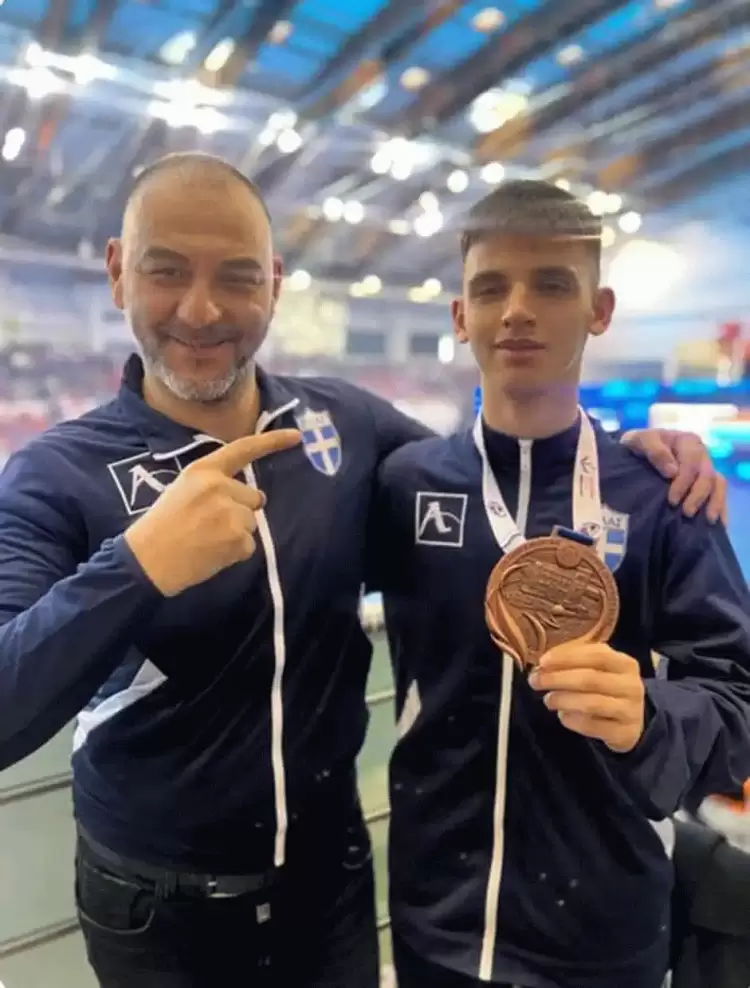 Χάλκινος πρωταθλητής Ευρώπης ο Κατερινιώτης Παναγιώτης Σαμαράς της Λέσχης Καράτε Budokan