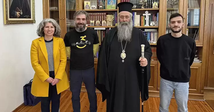 Τo «TRIMAN» επισκέφθηκε τον Μητροπολίτη Κίτρους, Κατερίνης και Πλαταμώνος