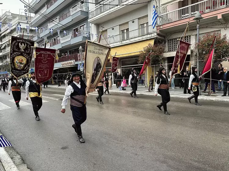 25η Μαρτίου: Συμμετοχή στην παρέλαση του Ιστορικού Ποντιακού Συλλόγου Κοτζά Αναστάς