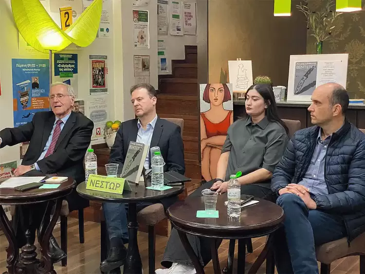 O Πάνος Σόμπολος στην Κατερίνη: Με μεγάλη επιτυχία η παρουσίαση του βιβλίου «Βεντέτες – Εγκλήματα Βεντέτας στην Ελλάδα»