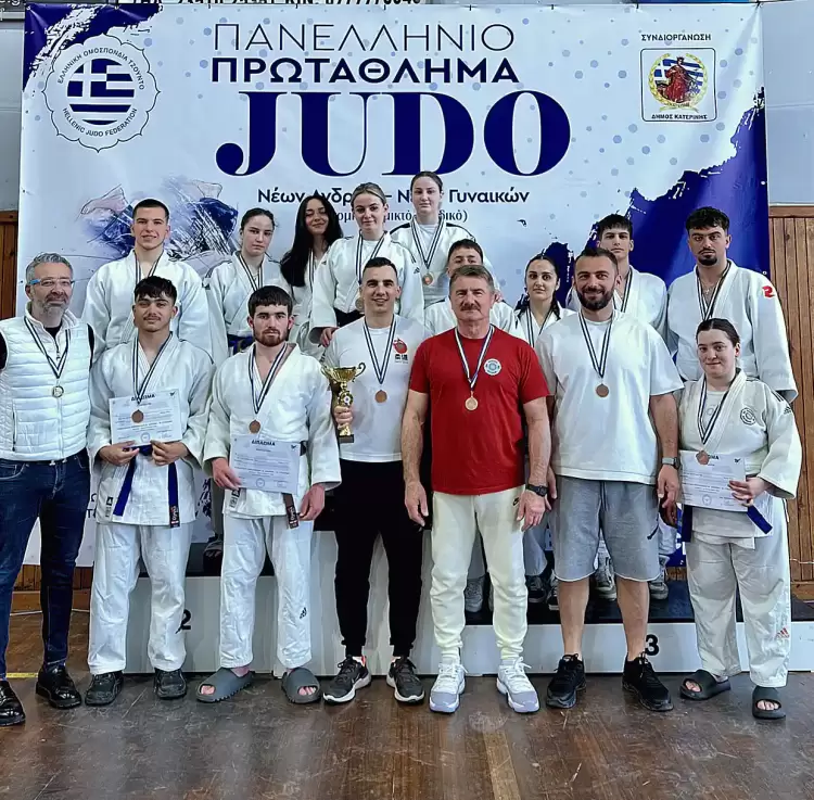 Α.Σ. Sakura Κατερίνης: Τρία Μετάλλια και Τρίτη Θέση στο Μικτό Ομαδικό