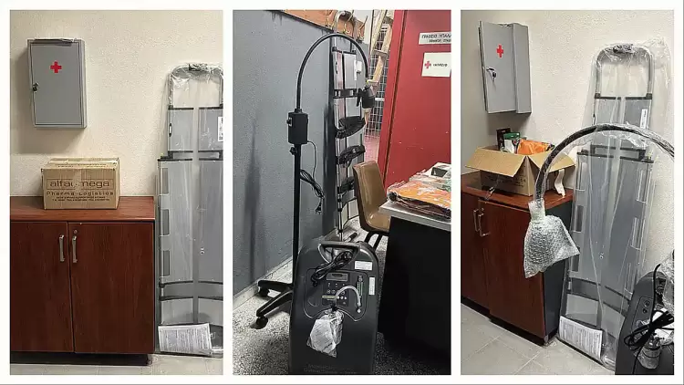 Δήμος Κατερίνης: Εξοπλισμός των ιατρείων των Δημοτικών Αθλητικών Κέντρων με ιατροφαρμακευτικό εξοπλισμό (εικόνες) Δήμος Κατερίνης: Εξοπλισμός των ιατρείων των Δημοτικών Αθλητικών Κέντρων με ιατροφαρμακευτικό εξοπλισμό