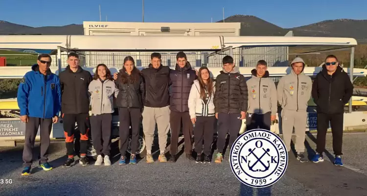 Επέστρεψε ο Ναυτικός Όμιλος Κατερίνης από τον 2ο αγώνα αξιολόγησης του 2025 στον Σχοινιά