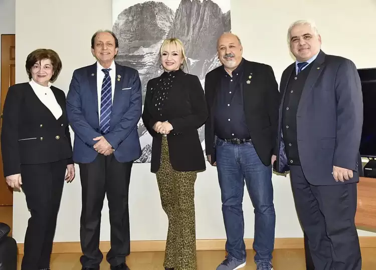 Επίσκεψη της Λέσχης Lions στην Αντιπεριφερειάρχη Πιερίας