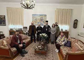 Επίσκεψη του ΟΡ.ΦΕ.Ο. στον Μητροπολίτη κ. Γεώργιο - Συνάντηση εθιμοτυπίας και επαναβεβαίωσης της συνεργασίας Επίσκεψη του ΟΡ.ΦΕ.Ο. στον Μητροπολίτη κ. Γεώργιο – Συνάντηση εθιμοτυπίας και επαναβεβαίωσης της συνεργασίας