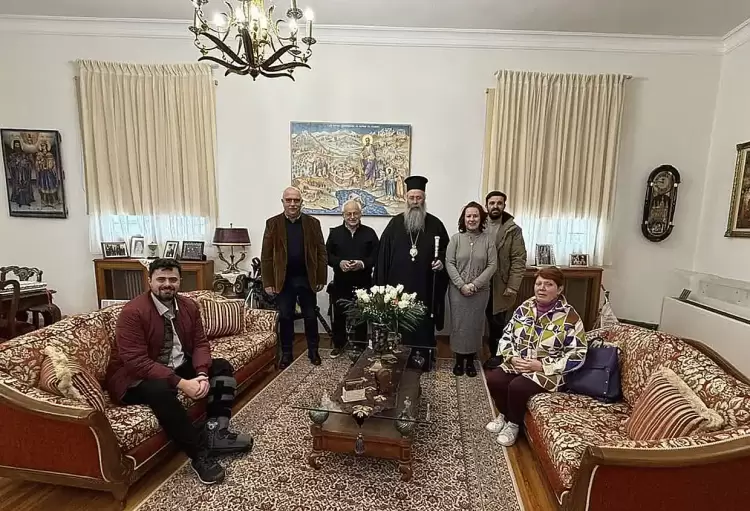 Επίσκεψη του ΟΡ.ΦΕ.Ο. στον Μητροπολίτη κ. Γεώργιο – Συνάντηση εθιμοτυπίας και επαναβεβαίωσης της συνεργασίας