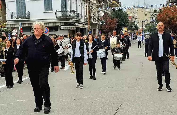 Η Φιλαρμονική Κατερίνης στους Εορτασμούς της 25ης Μαρτίου