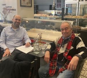 Γιώργος Πιπερόπουλος, Θανάσης Κόκκινος μαζί για Καφεδάκι..