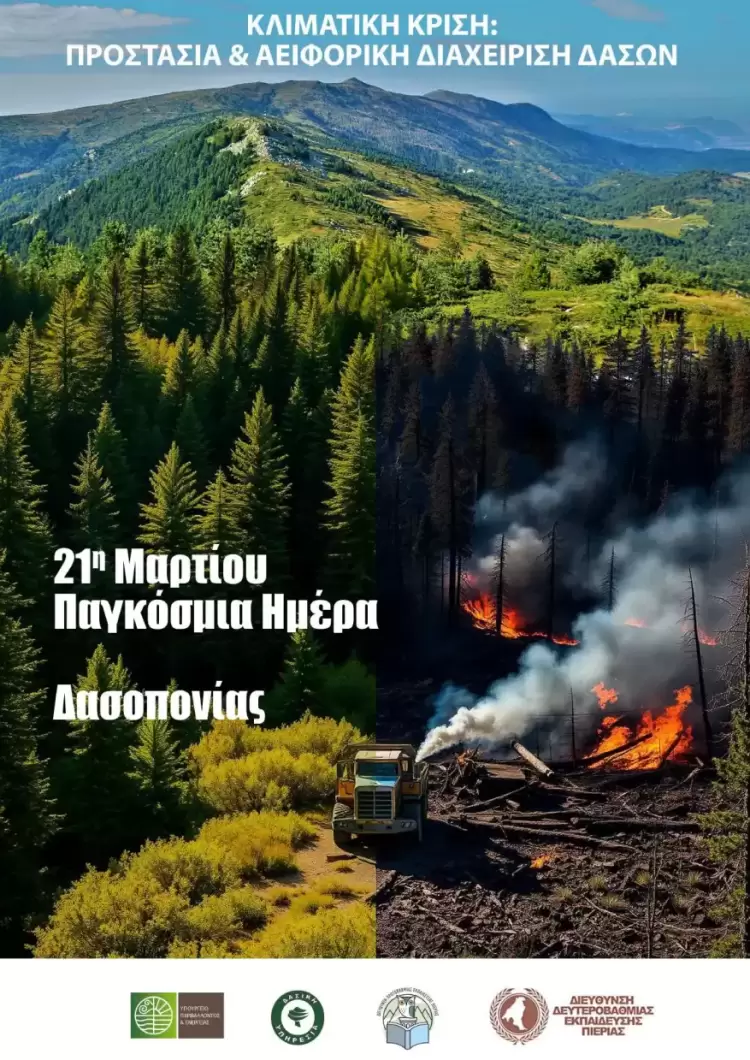 Κλιματική Κρίση: Προστασία & Αειφορική Διαχείριση Δασών – Πρόγραμμα