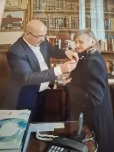 Η Μυράντα Παππά επίσημη προσκεκλημένη στο Πατριαρχείο και στη Μεγάλη του Γένους Σχολή