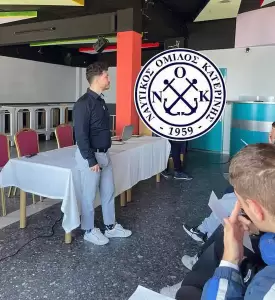 Ναυτικός Όμιλος Κατερίνης: Η ομιλία του Ψυχολόγου κ. Τράϊτσε στους αθλητές & γονείς του Ν.Ο.ΚΑΤ.