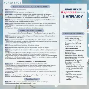 Οι Ανθισμένες Κερασιές της Πιερίας, 2025 – Το αναλυτικό πρόγραμμα των δράσεων