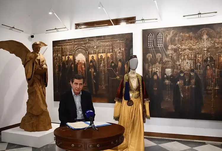 Όλα έτοιμα στο ΥΜΑΘ για τα εγκαίνια της Έκθεσης κειμηλίων και τεκμηρίων με τίτλο: «Επανάσταση 1821: Ο Αγώνας για την Παλιγγενεσία»