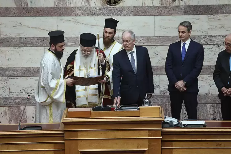 Ορκίστηκε ο K. Τασούλας νέος Πρόεδρος της Δημοκρατίας