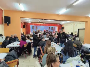 Πιερία: Κόντρα στις κακές καιρικές συνθήκες η  Ρητίνη γιόρτασε το τριήμερο της Αποκριάς